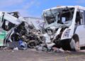 Deja accidente carretero 16 muertos y 22 heridos en Sonora