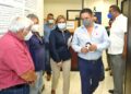 Recorre Juan Liceaga áreas de la Secretaría de Salud