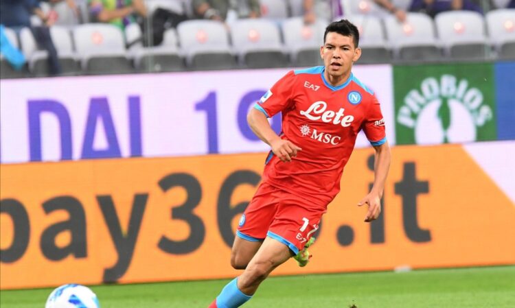 El Chucky Lozano anota con el Napolés y viene para la Selección Mexicana