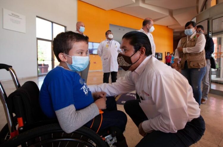 Apoyo a rehabilitación e inclusión de niñas y niños de Tamaulipas: Rodolfo González Valderrama
