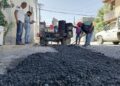 Gobierno de Victoria intensifica restauración de pavimento dañado en vialidades de la ciudad