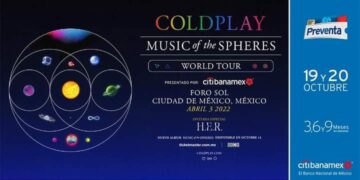 Tendrá Coldplay tres presentaciones en México