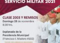 Municipio de Victoria y SEDENA dan fecha para Sorteo de Servicio Militar