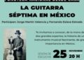 Transmitirán sesión de escucha sobre la guitarra séptima en México