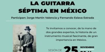 Transmitirán sesión de escucha sobre la guitarra séptima en México
