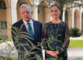 AMLO y Gutiérrez Müller envían mensaje por Año Nuevo