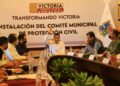 Instala alcalde Lalo Gattás Comité de Protección Civil para temporada invernal