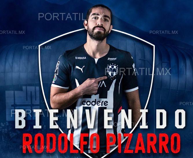El Monterrey da la bienvenida a Rodolfo Pizarro