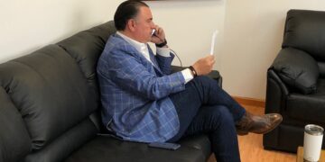 Revisa Gerardo Peña temas de seguridad de Tamaulipas