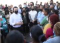 Visita Colosio “El Pozo”, refrenda apoyo a los afectados por incendio