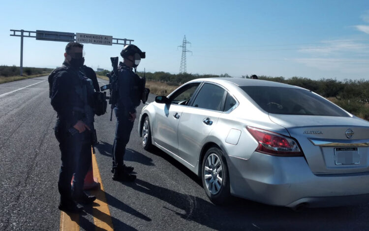 Por Omicrón, ponen filtros en carreteras de Tamaulipas
