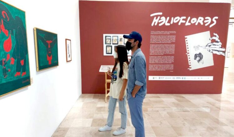 En Xalapa, invitan a la exposición Helioflores en la Pinacoteca Diego Rivera