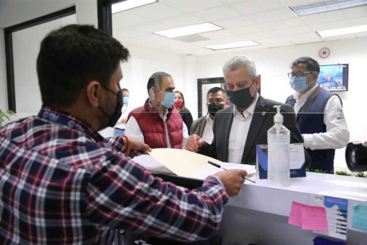 Presenta Diputado Armando Zertuche denuncia ante la FGJ por hechos violentos en su oficina de Reynosa