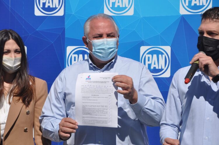 Se registró Verástegui como precandidato del PAN a la gubernatura de Tamaulipas