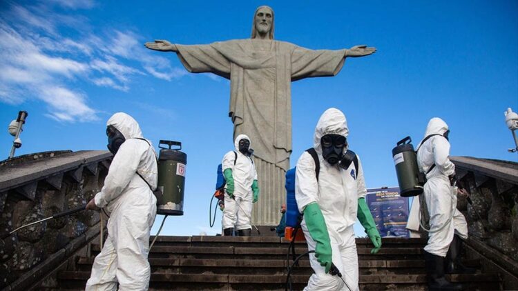 Brasil registra más de 200 mil casos de Coronavirus en un día