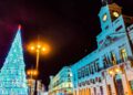 En Madrid, comienza la campaña de recogida de árboles de Navidad