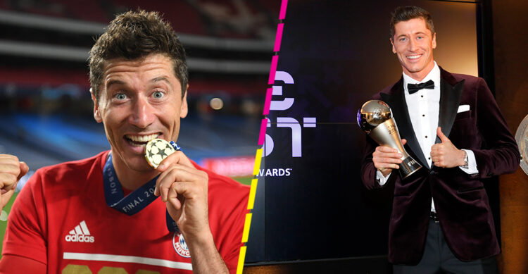Robert Lewandowski gana el premio The Best al Mejor Jugador de 2021