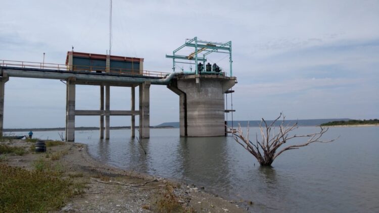 La presa que abastece de agua a Ciudad Victoria se está secando