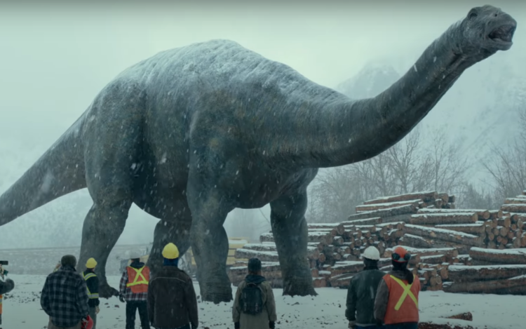 Laura Dern y Sam Neill juntos en el tráiler de «Jurassic World: Dominion»