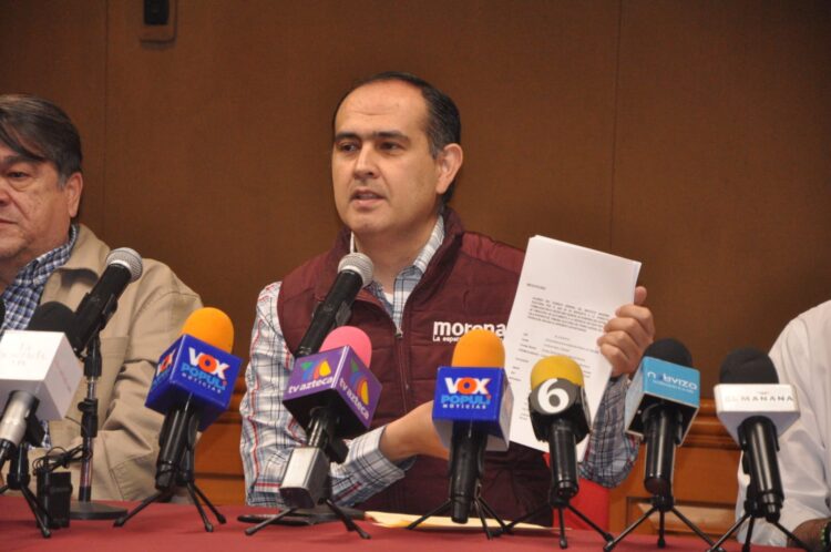 Pide Morena al INE sancionar a Cabeza de Vaca