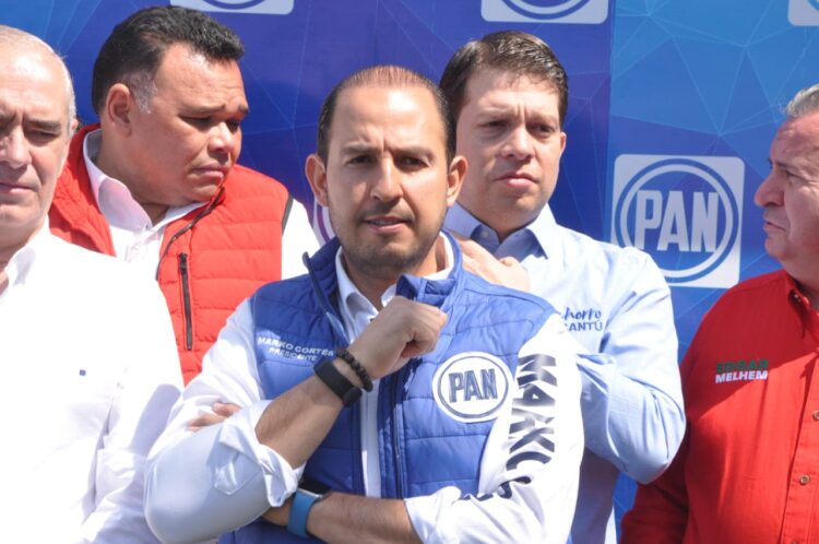 Familia de AMLO es corrupta: Marko Cortés en Tamaulipas