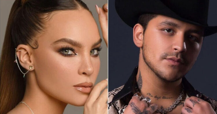 Nodal manda mensaje a Belinda después de revelar que borró su tatuaje