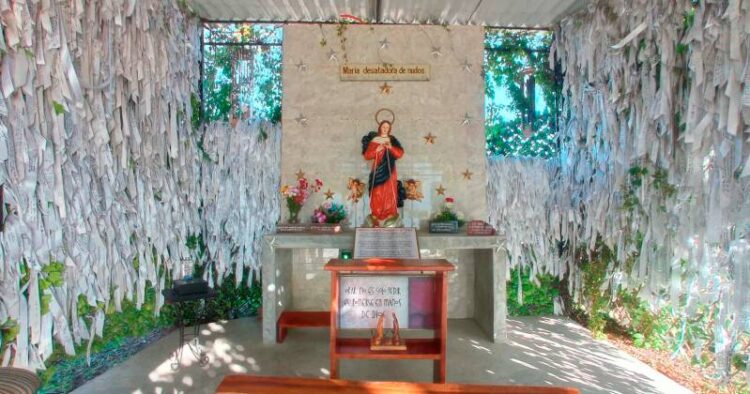 Crece devoción por la Virgen Desatadora de Nudos en Victoria