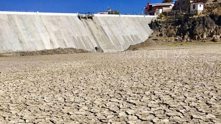 Sequía deja al 50% de capacidad a presas de México