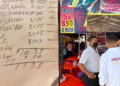 Hombre paga más de mil pesos en tacos en una feria de Irapuato