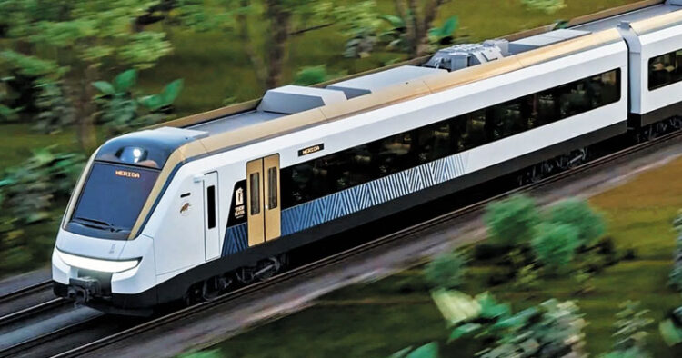 Inauguración del Tren Maya sería a finales de 2023: López Obrador