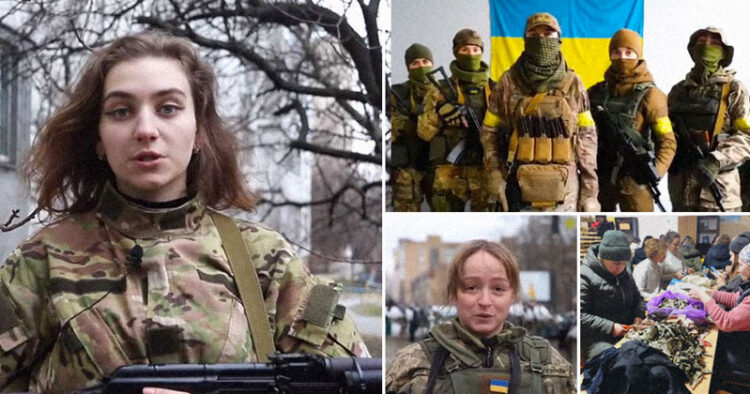 Estas son las Valkirias de Kiev, mujeres que luchan contra las tropas rusas