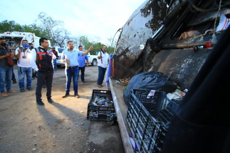 Estabiliza Gattás recolección de basura en Victoria