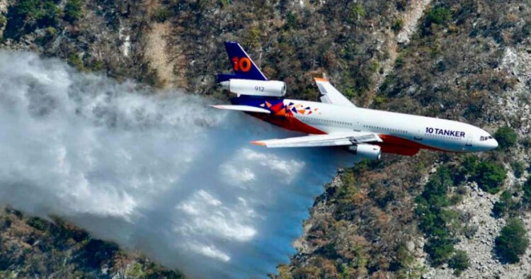 Controlan el 95% del incendio en la Sierra de Santiago NL