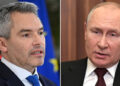 Canciller de Austria se reúne con Putin