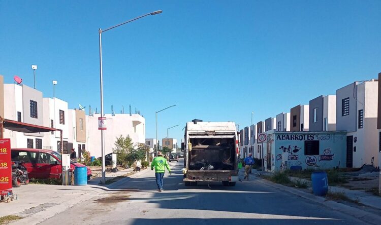 Se restablece la recolección de basura en Ciudad Victoria