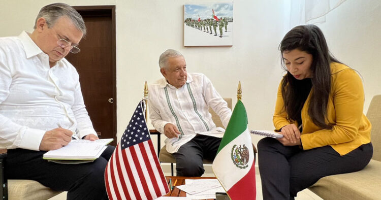 Envía AMLO a Ebrard a Washington tras «llamada cordial» con Biden