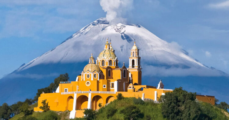 Atlixco, Puebla hogar del Popocatépetl