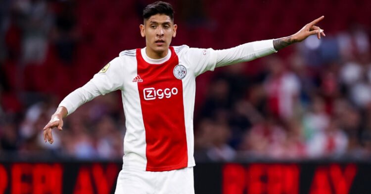 Edson Álvarez celebra sus 100 partidos en el Ajax