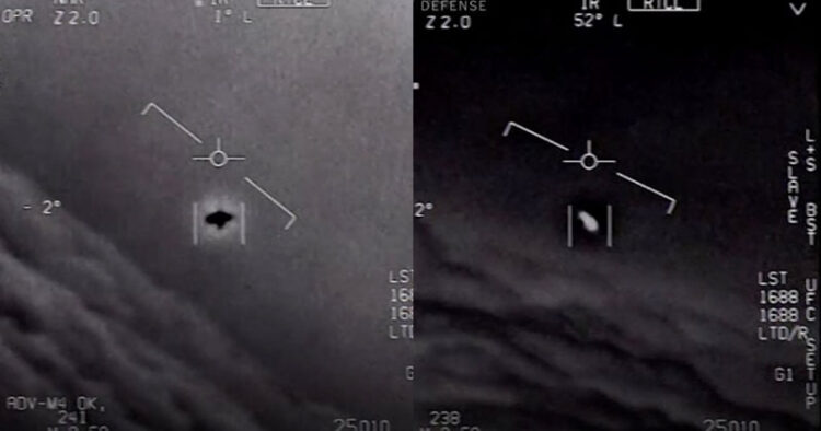 La Marina de EU revela un video de un encuentro cercano con un OVNI