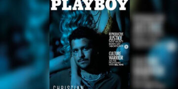 Christian Nodal sorprende con portada para Playboy