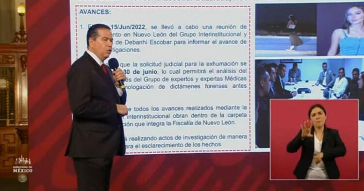 Autoridades dan fecha para exhumar cuerpo de Debanhi