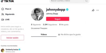 Johnny Depp abre su cuenta  de TikTok; ya lo siguen 2 millones