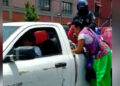 Se llevan puesto de ‘Lady Tacos de Canasta’ en centro histórico CDMX