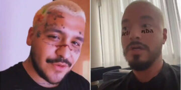 J Balvin se burla de Christian Nodal en redes
