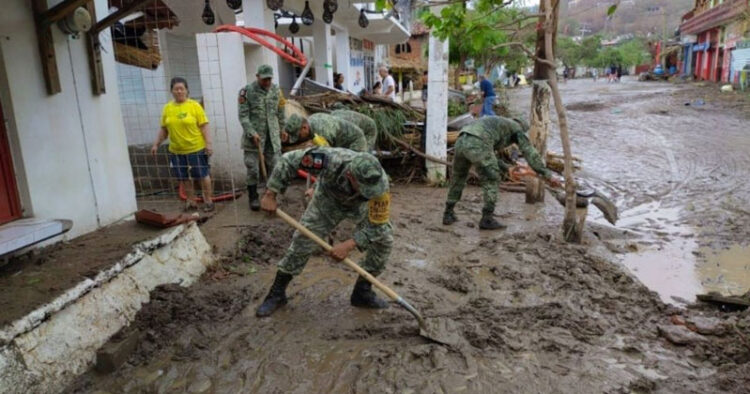 Inicia censo de damnificados por el huracán ‘Agatha’ en Oaxaca: SEDENA