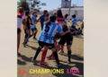 Mujeres se enfrentan en batalla campal en pleno partido de fútbol