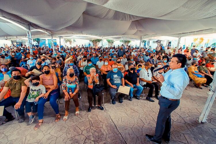 Brinda apoyo gobierno de Lalo Gattás a SEBIEN (Video)