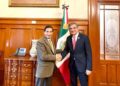 Sostiene Américo Villarreal Anaya encuentro con Secretario de Hacienda