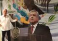 Diputado de Tamaulipas «imprime» a AMLO en su oficina pública (VIDEO)