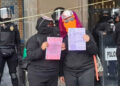 Feministas vuelven a protestar en el Zócalo